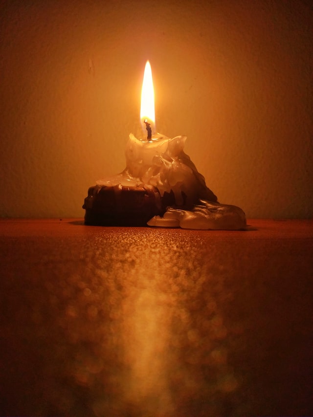candle symbolizing light of understanding