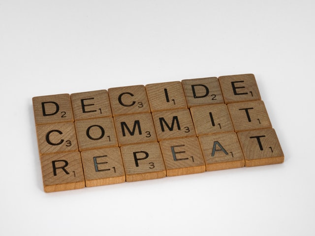 decide, commit, repeat